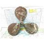 Boaters' Resale Shop of TX 2608 0803.04 BRONZE 3 BLADE 22RH18 PROP - 1.5" SHAFT