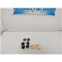 CALORIC OVEN MODEL # ESD397 SET OF 6 VINTAGE TEMPERATURE KNOBS USED