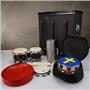 Impact Percussion Case w/ LP Matador Bongos Tambourines Guiro Steel Drum #59020