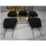 2011 2012 MAZDA 5 VAN 2.5L 4CYL MANUAL HEADRESTS (5) SET BLACK CLOTH OEM