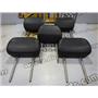 2003 2004 VOLKSWAGEN JETTA WAGON 1.9L DIESEL MANUAL HEAD RESTS (5) SET LEATHER