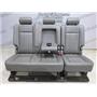 2006 2007 2008 DODGE RAM LARAMIE MEGACAB OEM REAR LEATHER SEAT (GREY) GOOD SHAPE
