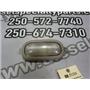 2003 2004 DODGE 3500 SLT 5.9 DIESEL AUTO 4X4 INTERIOR ROOF DOME LIGHT OEM