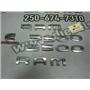 2003 2004 DODGE 3500 SLT 5.9 DIESEL AUTO 4X4 OEM EMBLEMS BADGE SET (15)