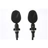 Vintage Coles 4038 Ribbon Microphones Stereo Pair w/ Stand Adapters #48711