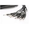 2 23ft Mogami 2933 TT- XLR Male Female 12-Ch Patch Bay Snake Cables #48831