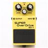 Boss SD-1 Super Overdrive Effect Pedal Silver Label Taiwan #50152