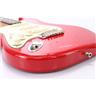 ESP 400 Series S-Style Red Guitar Lefty Righty Conversion w/ Gibson Case #50698