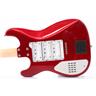 Mercurio Red Strat Stratocaster Electric Guitar Interchangeable Pickups #50809