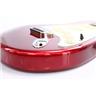 Mercurio Red Strat Stratocaster Electric Guitar Interchangeable Pickups #50809