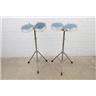 Pollard Syndrum 477 Quad w/ 8" Pads Case & Stands #48471