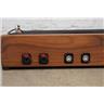 West Coast 46" x 19" Custom Walnut Wood Slanted Pedal Board #52800