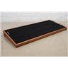 West Coast 46" x 19" Custom Walnut Wood Slanted Pedal Board #52800