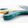 2001 Fender Strat Stratocaster American Deluxe Emerald Green Guitar #49958