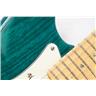 2001 Fender Strat Stratocaster American Deluxe Emerald Green Guitar #49958