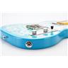 Lush John Doe Blue Flower Electric Guitar w/ Fender Telecaster Case #49806