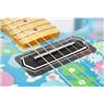 Lush John Doe Blue Flower Electric Guitar w/ Fender Telecaster Case #49806