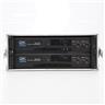 2 QSC RMX-850 2-Channel Power Amplifiers w/ Encore Road Rack Case #53238