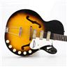 Harmony Rocket H59 Sunburst Gold Foil HollowBody Thinline Electric Guitar #53489