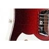 1965 Silvertone 1457 Electric Guitar Red Burst w/ Amp In Case #53534