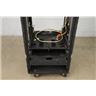 KK Audio 18-Space 18U Carpeted Rolling Rack Case Dennis Budimir #54243