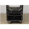 KK Audio 18-Space 18U Carpeted Rolling Rack Case Dennis Budimir #54244