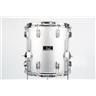 Pearl Maple Shell 14"x14" Silver MIJ Floor Tom Drum w/ Pad & Mounts #54041