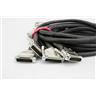 4 Mogami Gold 5' DB25 8-Channel Snake Cables 3x Analog & 1x AES Digital #54257