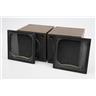 Auratone 5C Super Sound Cubes Passive Studio Monitors Mahogany #54589