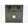 Electro-Harmonix Sovtek Big Muff Pi Russian Army Green Fuzz Effects Pedal #54960