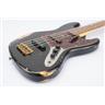 2013 Nash JB-63 Jazz Bass Alder Black Bass Guitar Billy Duffy The Cult #55306