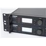 2 Shure ULXD4D 632-696 MHz Dual-Channel Wireless Receivers #55364