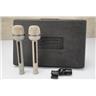 Electro-Voice RE18 Supercardioid Dynamic Microphone Pair w/ Case #55829