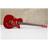 Danelectro U2 Baritone Red Electric Guitar w/ Hardshell Case #56431