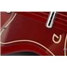 Danelectro U2 Baritone Red Electric Guitar w/ Hardshell Case #56431