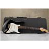 1985 Fender Squier Stratocaster Black Electric Guitar MIJ w/ Case #56472