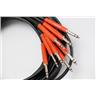 10 3' 36" Mogami 2893 Tiny Telephone TT Patch Cables Black #56550