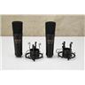 Pair of Pacific Pro Audio PPA LD-One Large Diaphragm Condenser Mics #56340