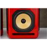 KRK Expose E8 Custom Red 2-Way Active Studio Monitors Pair Recapped #56466