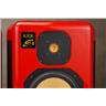KRK Expose E8 2-Way Active Studio Monitor Speakers (Custom Red) Serviced #56467