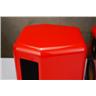 KRK Expose E8 2-Way Active Studio Monitor Speakers (Custom Red) Serviced #56467