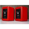 KRK Expose E8 2-Way Active Studio Monitor Speakers (Custom Red) Serviced #56467