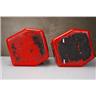 KRK Expose E8 2-Way Active Studio Monitor Speakers (Custom Red) Serviced #56467