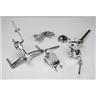 3 Ludwig Single Tom Mounts Clamps PM0048 LAC2983MT LR257STH w/ Extras #55899