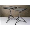 2 Pearl Trap Percussion Table w/ Stand - 18x24 w/ Vic Firth Stick Holders #55902