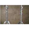 2 DW DWCP9700 9000 Series Double Braced Straight Boom Cymbal Stands #55908