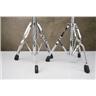 2 DW DWCP9700 9000 Series Double Braced Straight Boom Cymbal Stands #55908