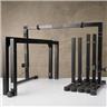 3 K&M Konig & Meyer 18810 Omega Table-Style Keyboard Stands #57020