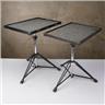 2 Pearl Trap Percussion Table w/ Stand - 18x24 w/ Vic Firth Stick Holders #55902