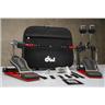 DW 5000 Series Dual Drive Double Bass Drum Pedal w/ Case #55786